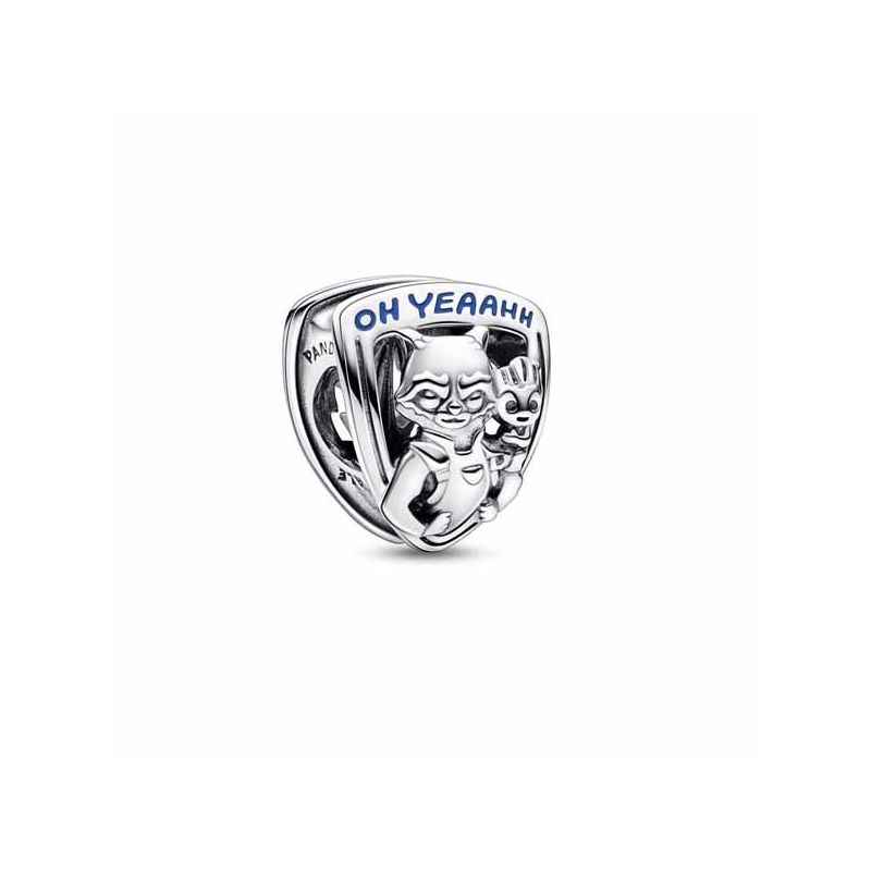Pandora Marvel x Pandora Guardians of The Galaxy Rocket Raccoon & Groot Emblem hela 792565C01-1