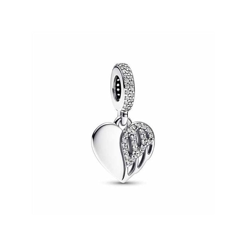 Pandora Heart & Angel Dangle hela 792646C01-1