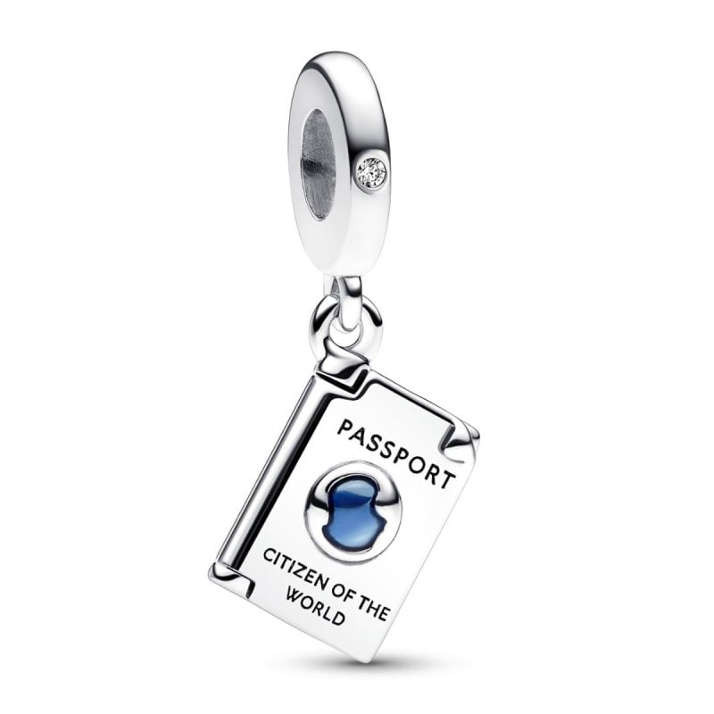 Pandora Moments Openable Passport Dangle Charme 792680C01-1