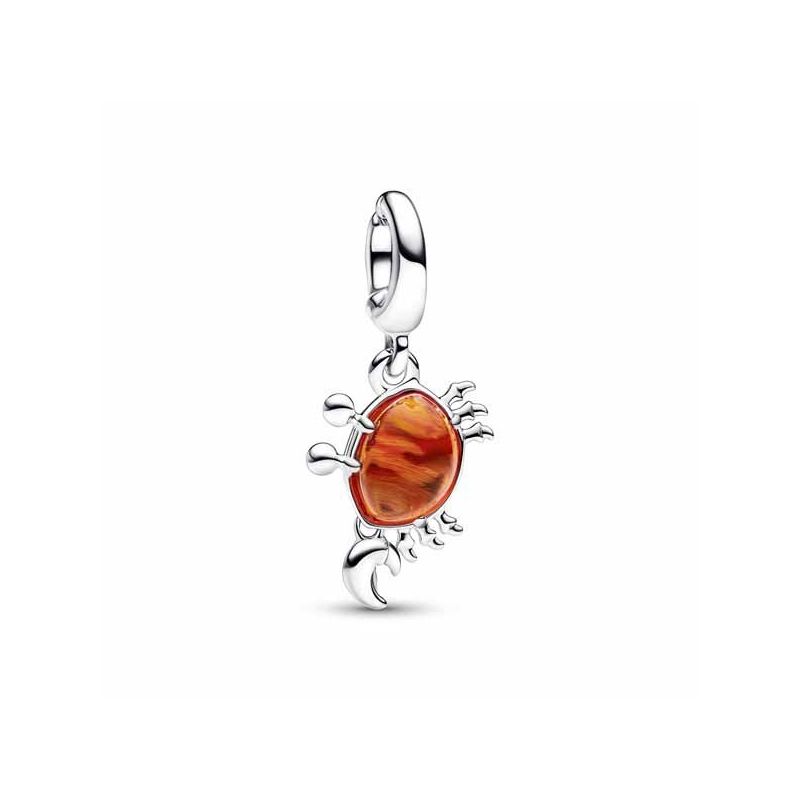 Pandora Disney The Little Mermaid Crab Sebastian Dangle hela 792694C01-1