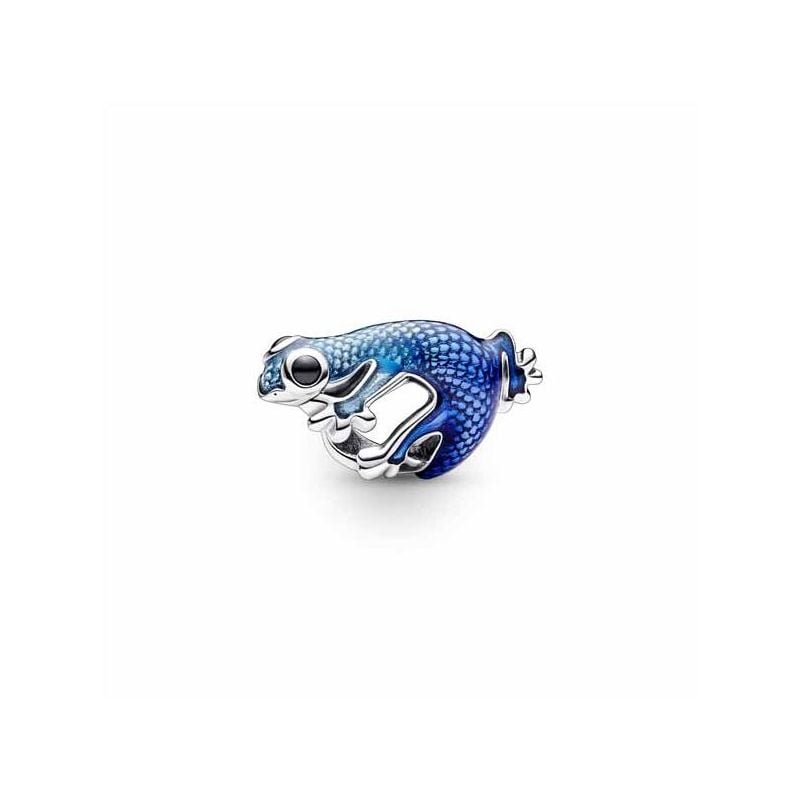 Pandora Metallic Blue Gecko hela 792701C01-1
