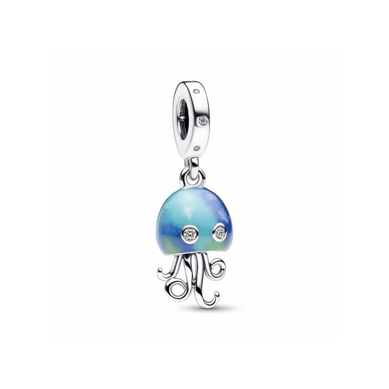 Pandora Moments Colour-changing Jellyfish Dangle hela 792704C01-1