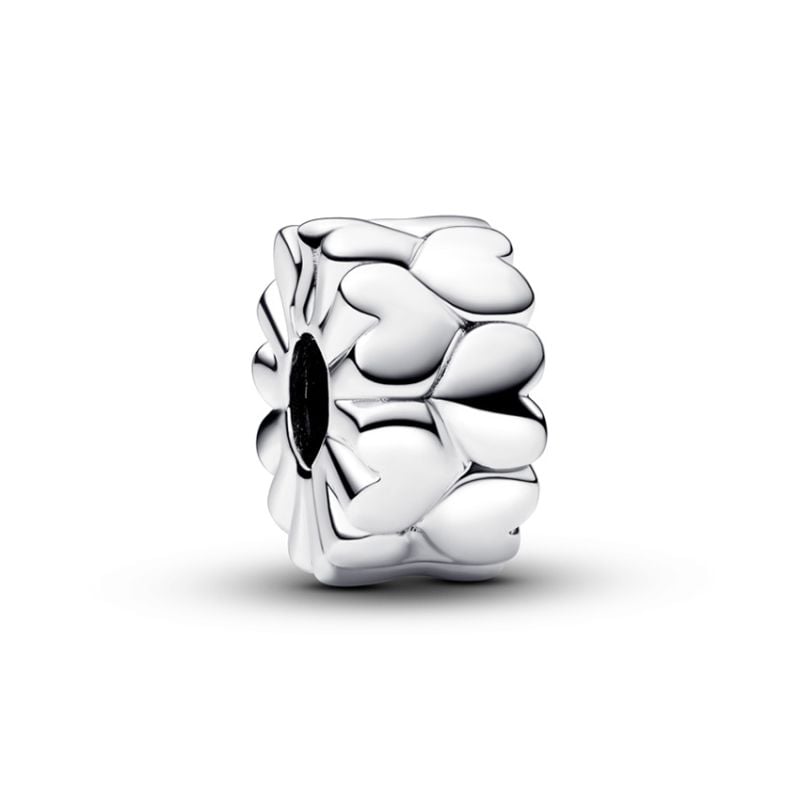 Pandora Heart Pattern Clip lukkohela 792828C00-1