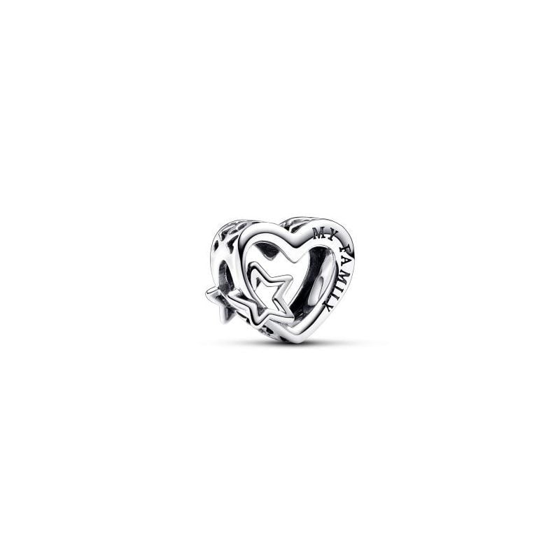 Pandora Openwork Family Heart & Star hela 792829C00-1