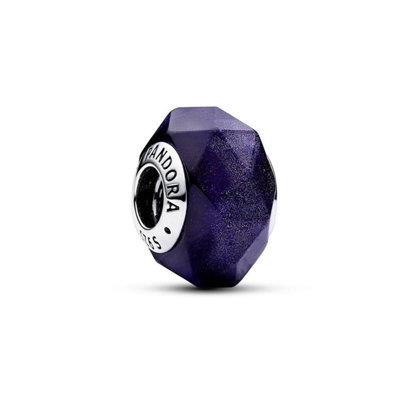 Pandora Faceted Blue Murano hela 792984C00-1