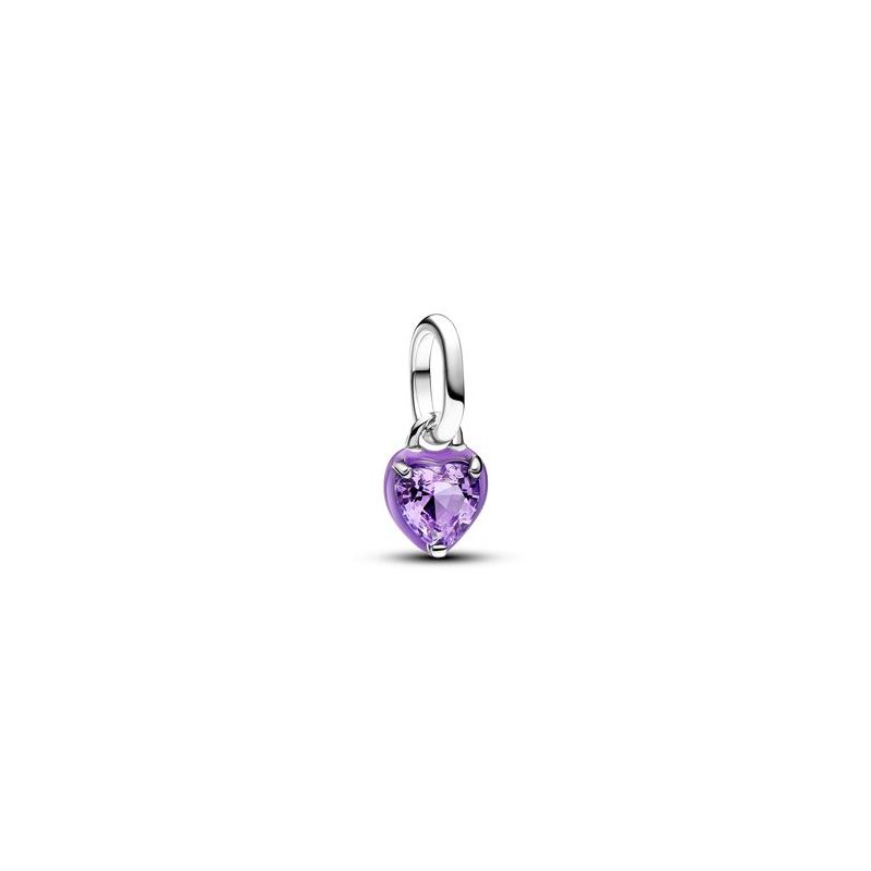 Pandora ME Purple Chakra Heart Mini Dangle hela 793042C04-1