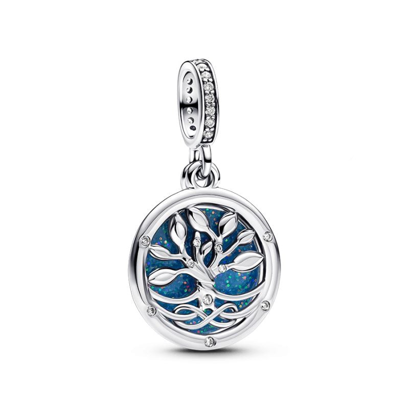 Pandora Glow-in-the-dark Infinity Tree Double Dangle hela 793599C01-1