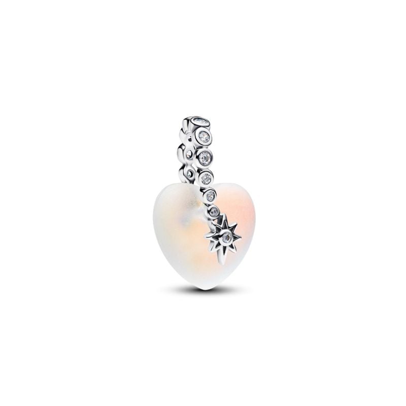 Pandora Shooting Star & Heart Dangle Charme 794143C01