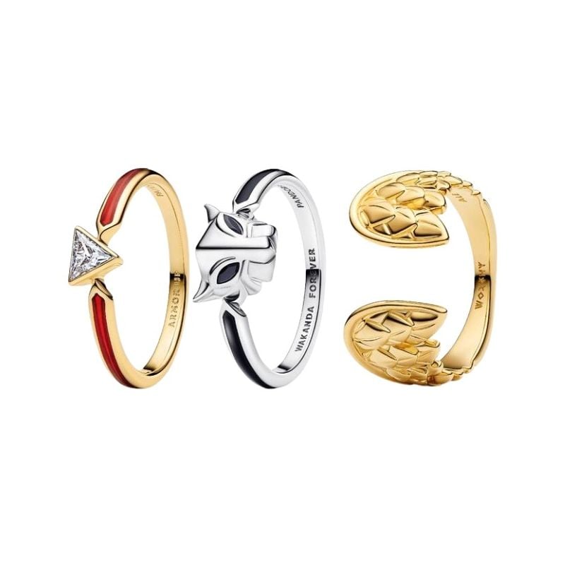 Pandora Marvel Avenger Friends Ring Trio-Set