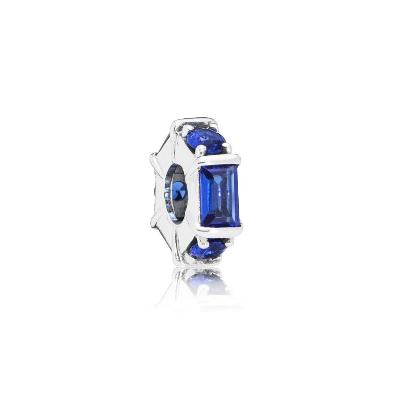 Pandora Blue Ice Sculpture Spacer Charm 797529NSBL-1