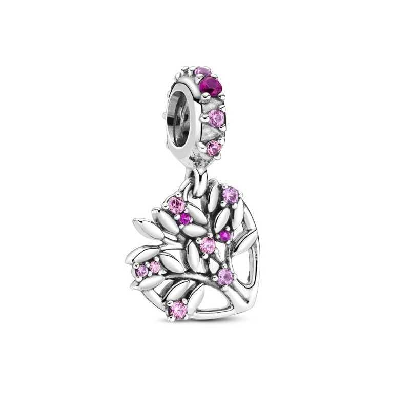 Pandora Pink Heart Family Tree -hela 799153C01-1