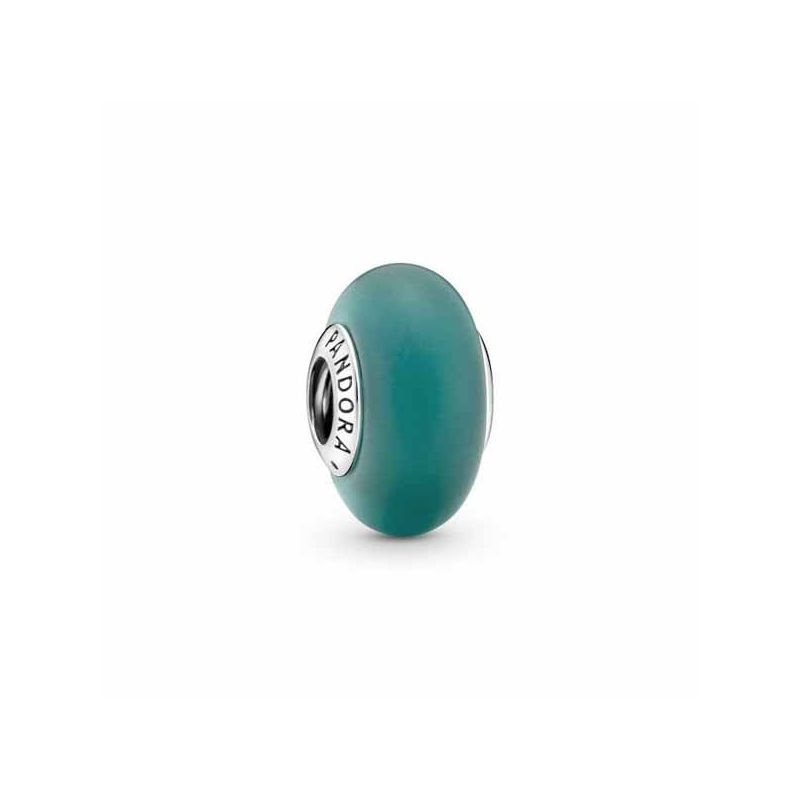 Pandora Matte Green Murano Glass hela 799555C00-1