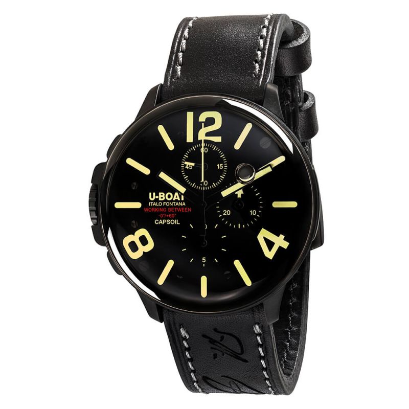 U-Boat Capsoil Chrono DLC klocka 8109/B-1