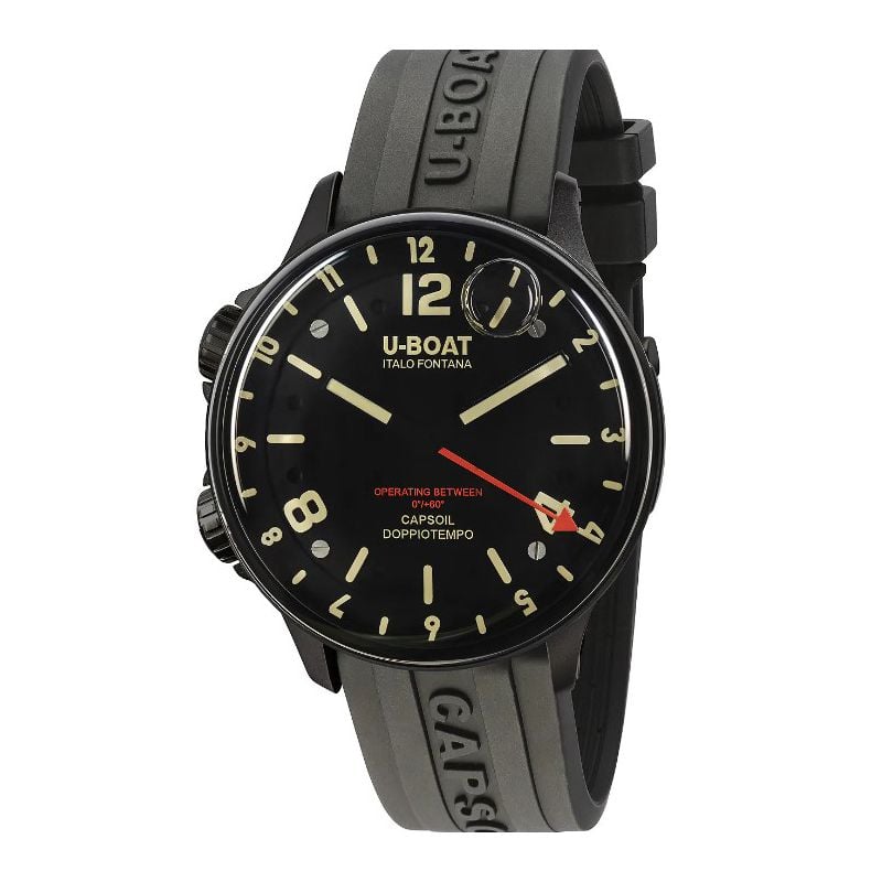 U-Boat Capsoil Doppiotempo IPB Black 8770/A-1