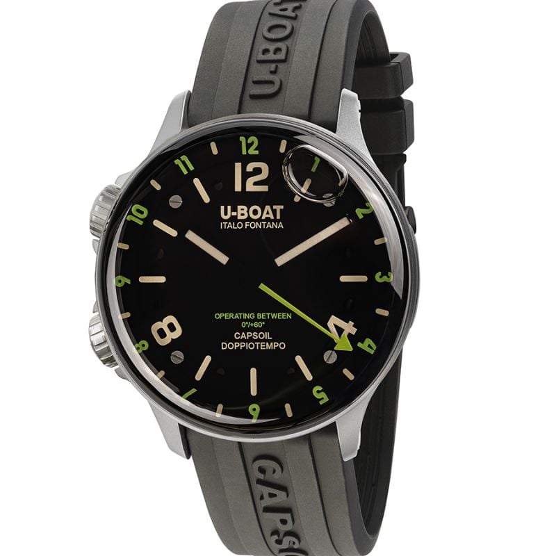 U-Boat Capsoil Doppiotempo SS Green 8838/B-1
