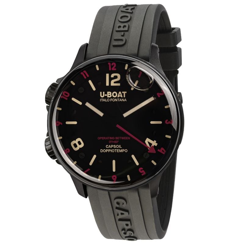 U-Boat Capsoil Doppiotempo DLC Red 8841/B-1
