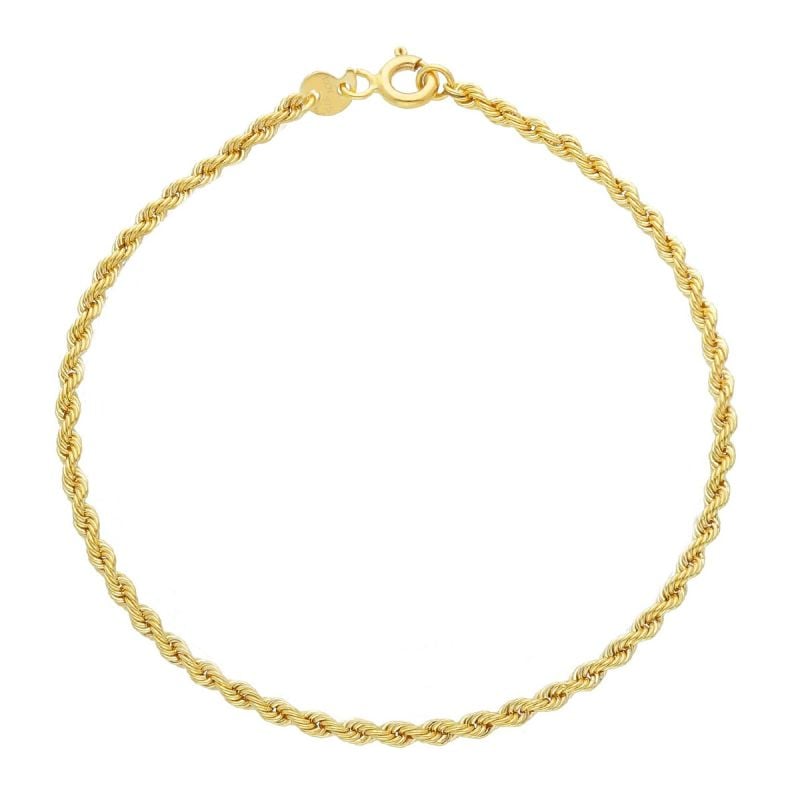 Goldarmband 9K-CORD40/17cm