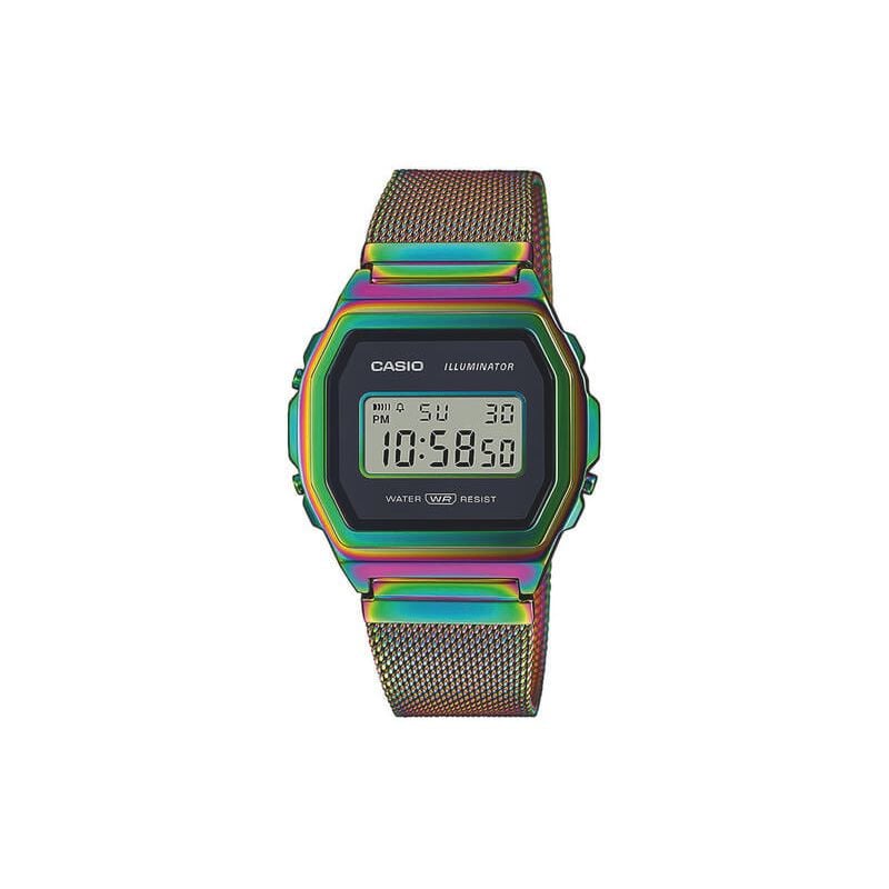Casio Vintage Rainbow Limited Editon -rannekello A1000RBW-1ER-1