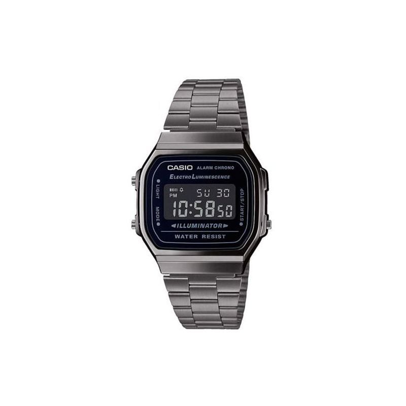 Casio Vintage Grey Metallic -rannekello A168WEGG-1BEF-1