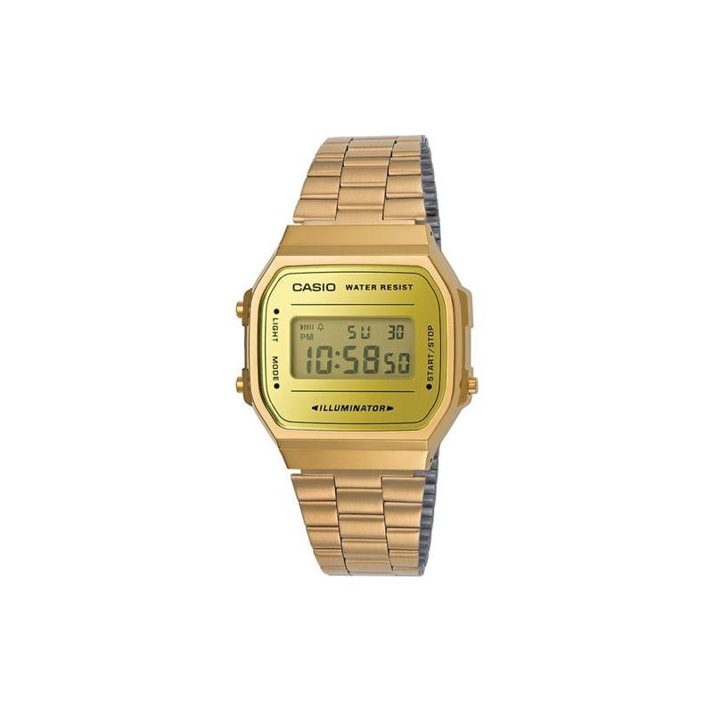 Casio Digi Retro Armbanduhr A168WEGM-9EF-1
