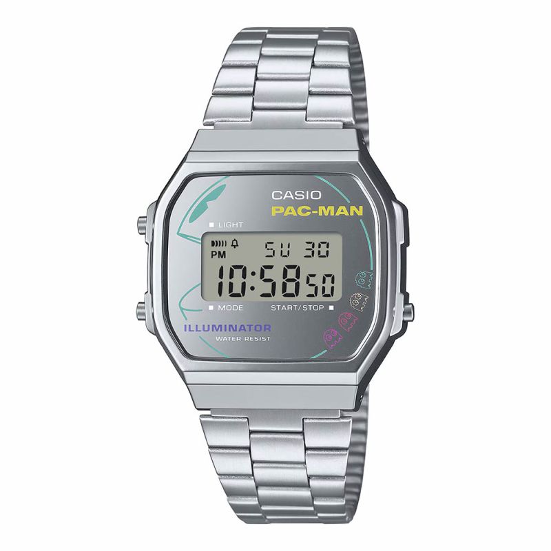 Casio x PAC-MAN Vintage Collection A168WEPC-7AER-0