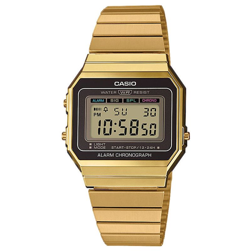 Casio Digi Retro Armbanduhr A700WEG-9AEF-1