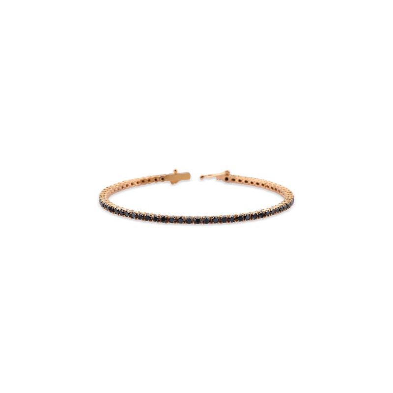 Bulevardi Diamond rannekoru / mustat timantit 3.41ct BLVD69-1