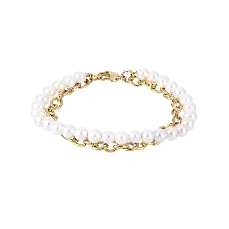 Teräs / helmirannekoru BSS905 GP SS CHAIN WHITE-1