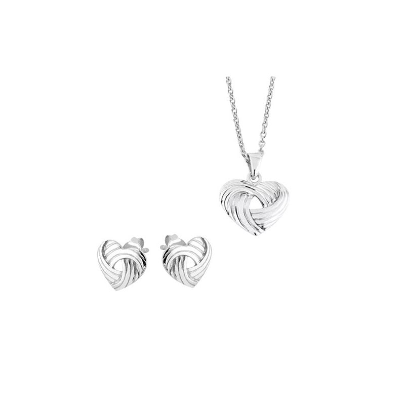 Silberschmuckset, Herz