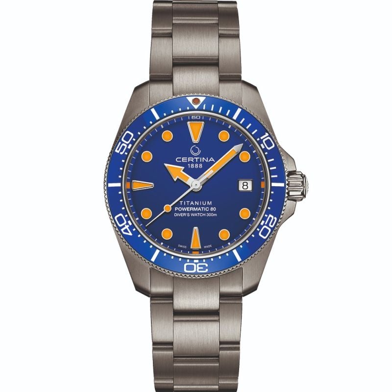 Certina DS Action Diver 38mm Titanium C048.807.44.041.00