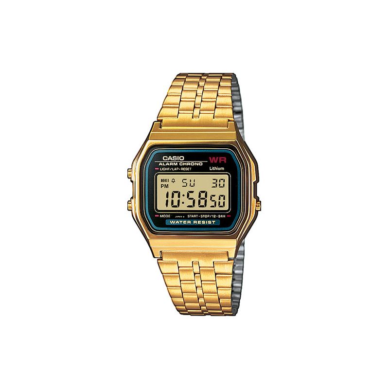 Casio Digi Retro Armbanduhr A159WGEA-1EF-1