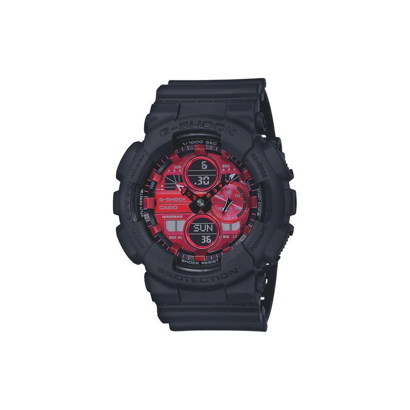 Casio G-Shock Adrenaline Red Series -rannekello GA-140AR-1AER-1