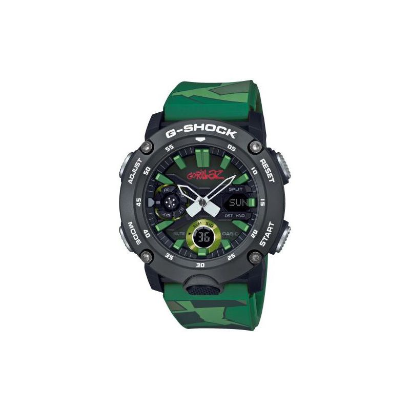 Casio G-Shock Gorillaz Limited Edition Armbanduhr GA-2000GZ-3AER-1