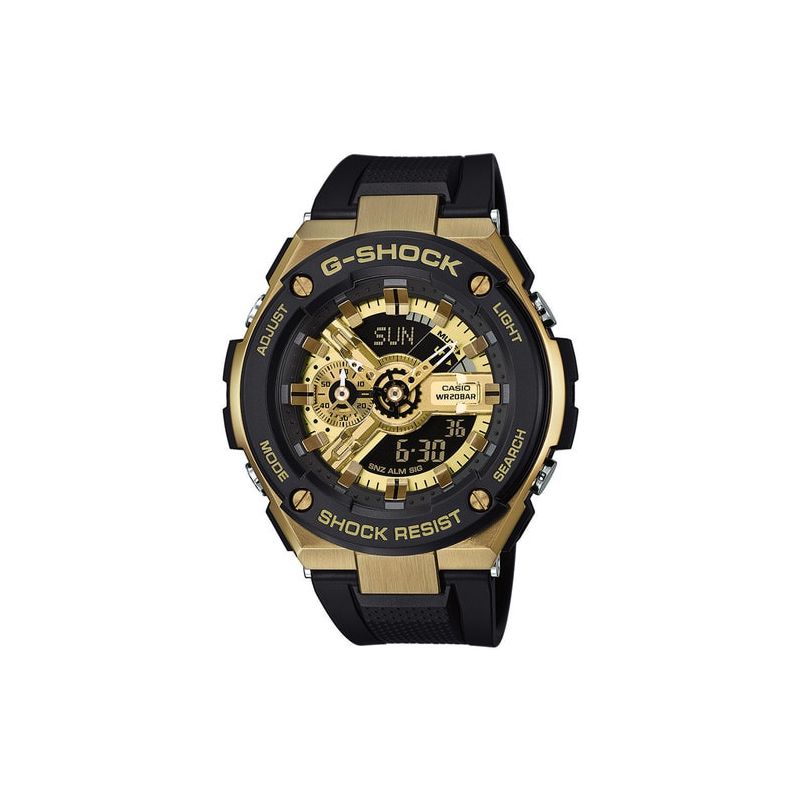 Casio G-Shock G-Steel Premium -rannekello GST-400G-1A9ER-1