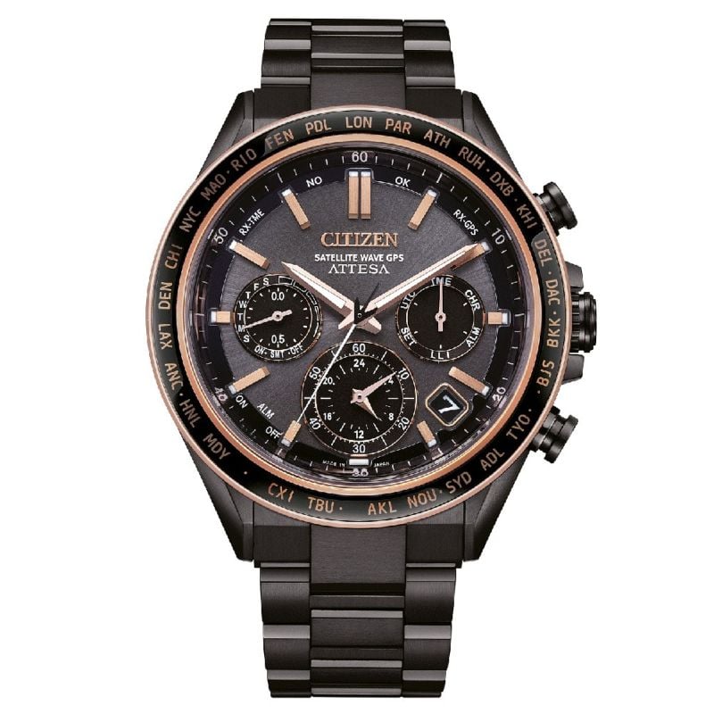 Citizen Eco-Drive Attesa Satellite Wave CC4074-61W-3