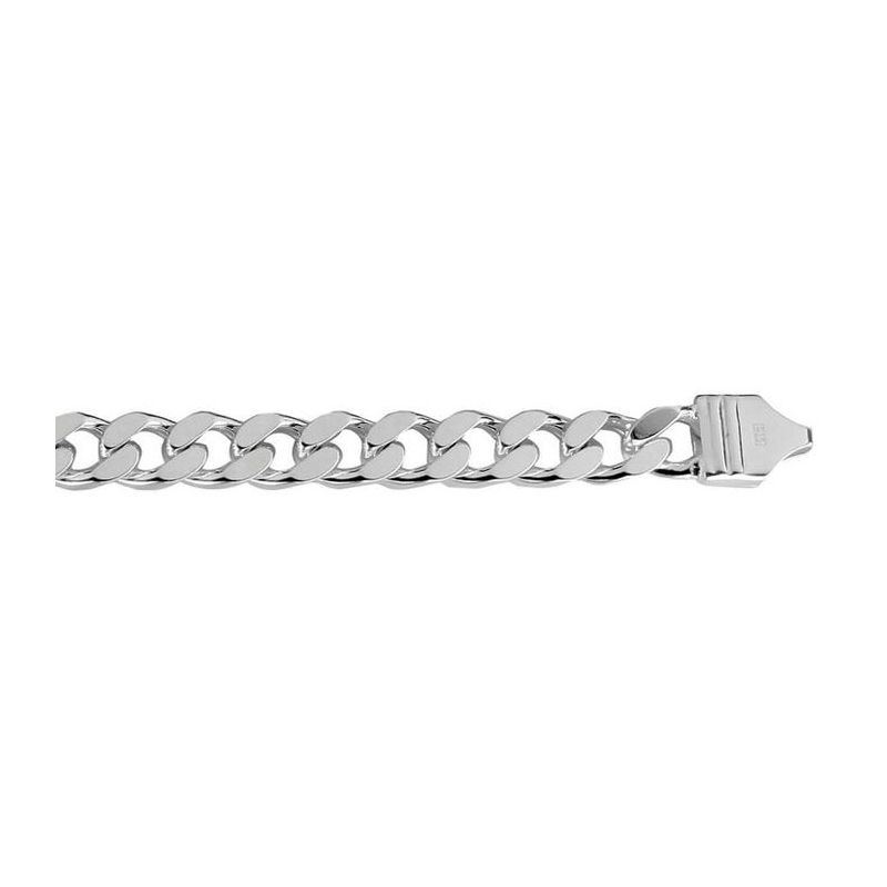 Hopeinen panssarirannekoru 8 mm CDH-220 20.5-1