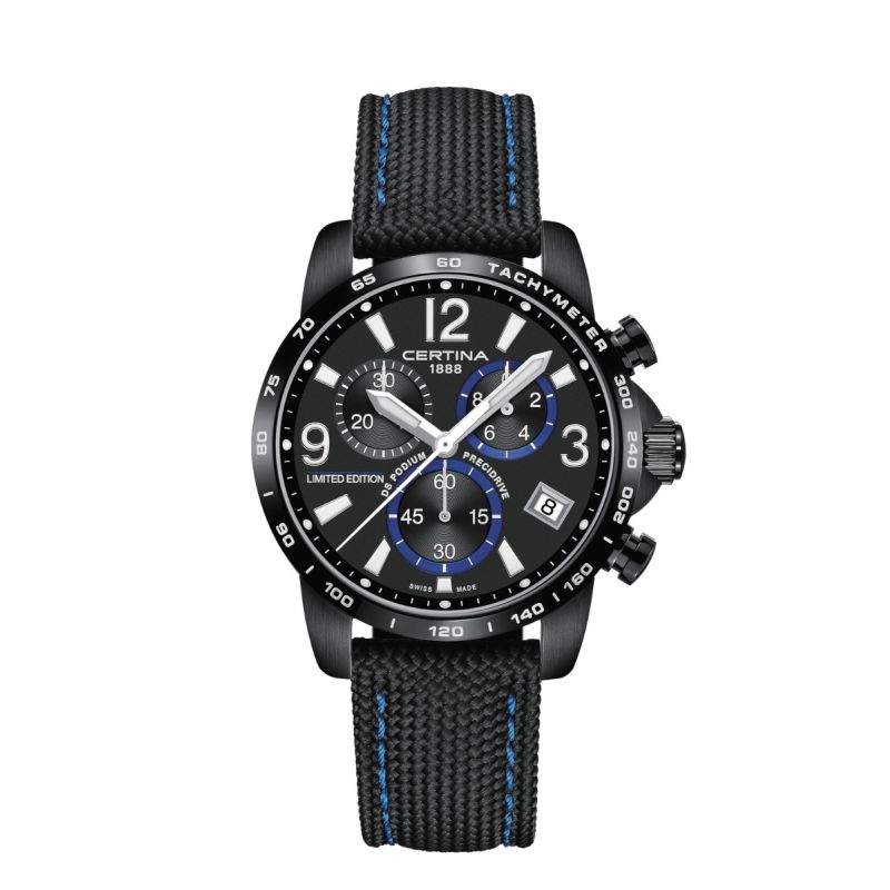 Certina DS Podium Chronograph 1/10 sec Jeremy Seewer Limited Edition C034.417.38.057.10-1