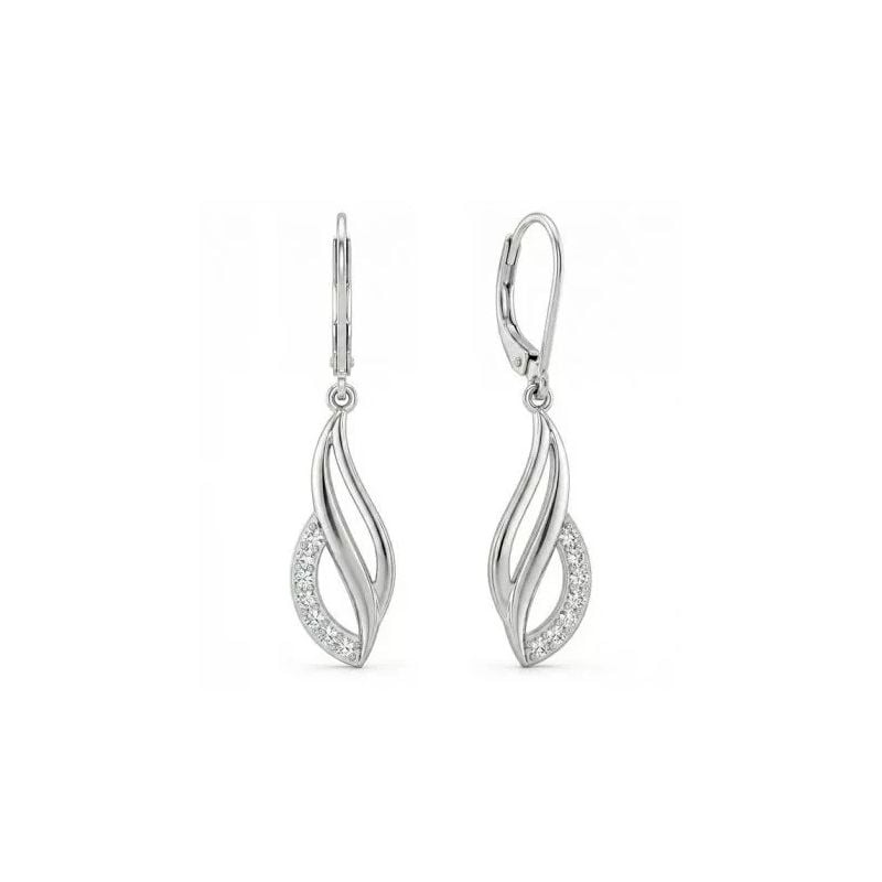 Silberne Ohrringe DE2263