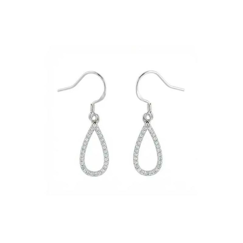 Silberne Ohrringe DS224 EAR