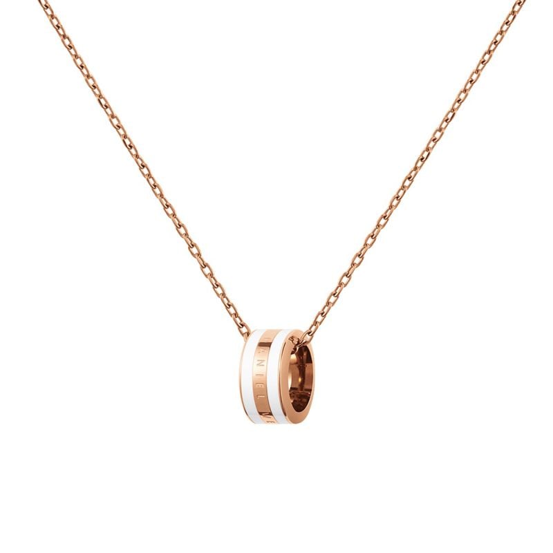 Daniel Wellington Rose Gold Satin Emalie -kaulakoru DW00400153-1