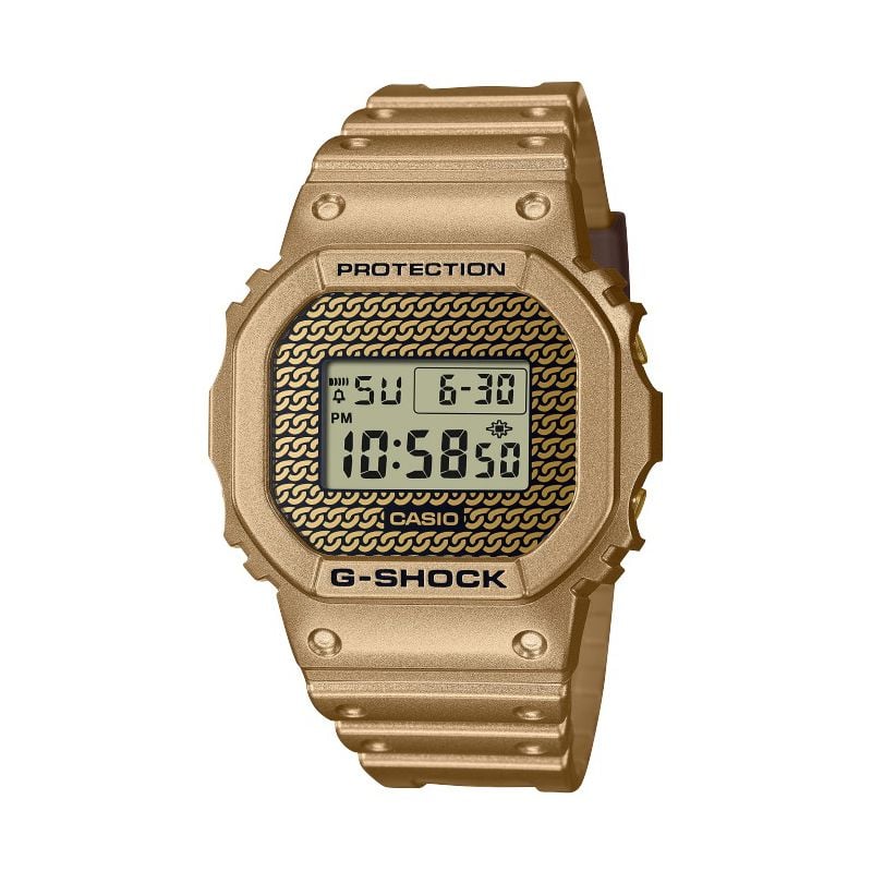 Casio G-Shock Gold Chain Limited Edition DWE-5600HG-1ER-0