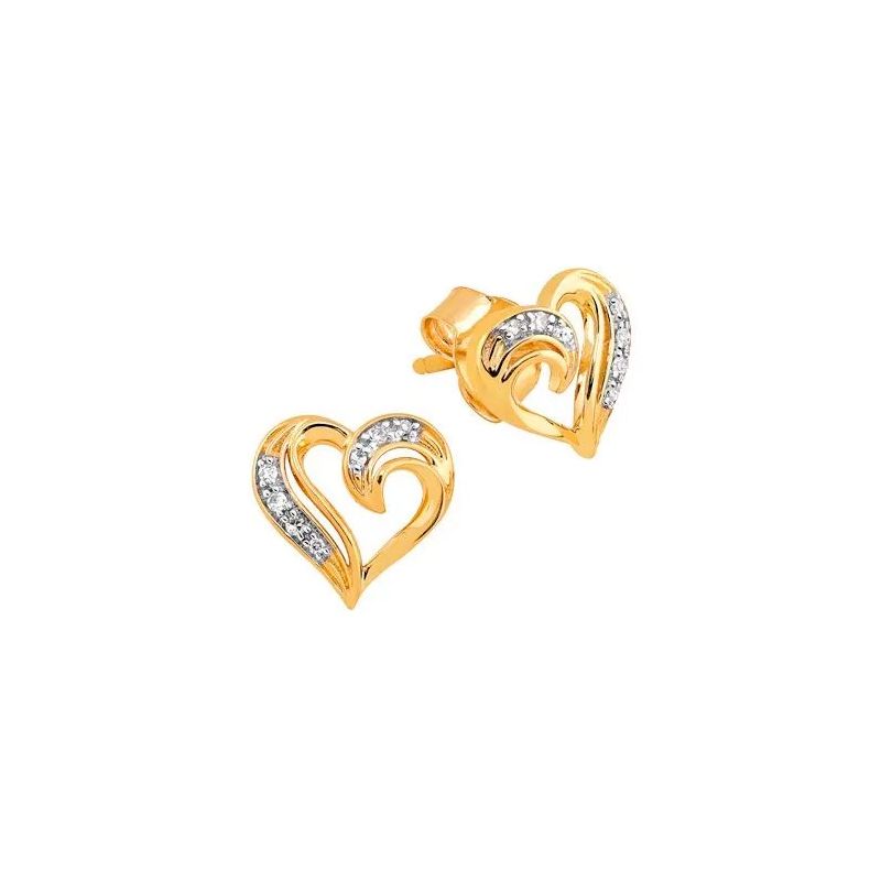 Brilliant Star Diamantohrringe E-16561-005 YG