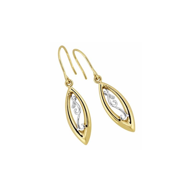 Brilliant Star - Diamanten Ohrringe E22865-1