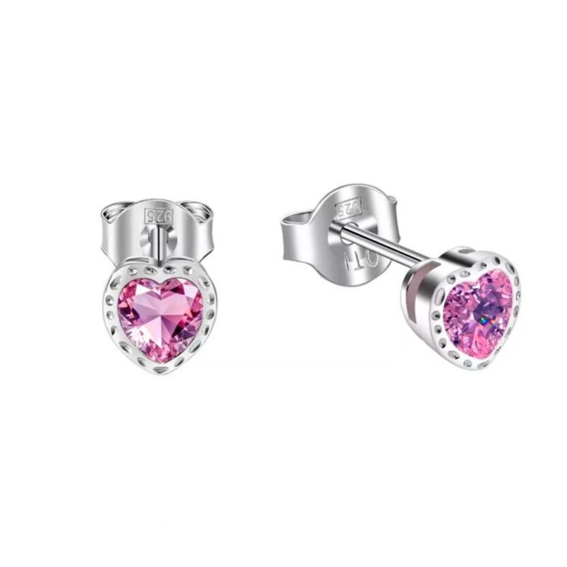 Silberohrringe E33018 PINK