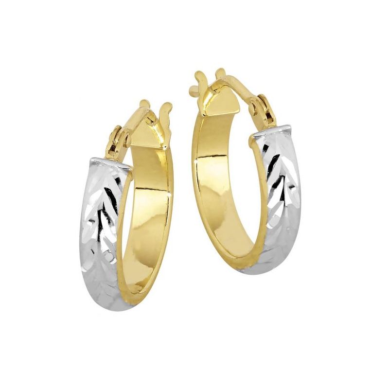 Gold Ohrringe E3LPFD15-10YW-1