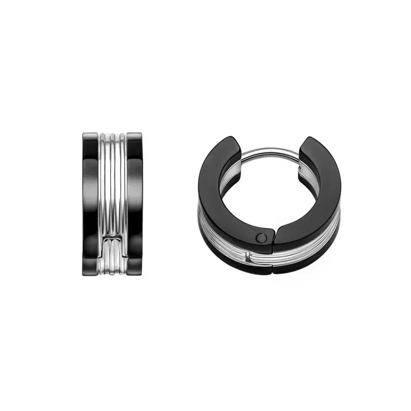 Fred Bennett Ohrringe aus Stahl E6570B