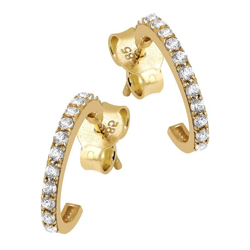 Gold Ohrringe EB1340-01-1