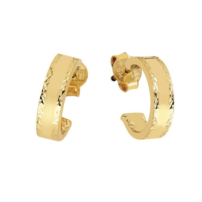Gold Ohrringe ECDB0081-1