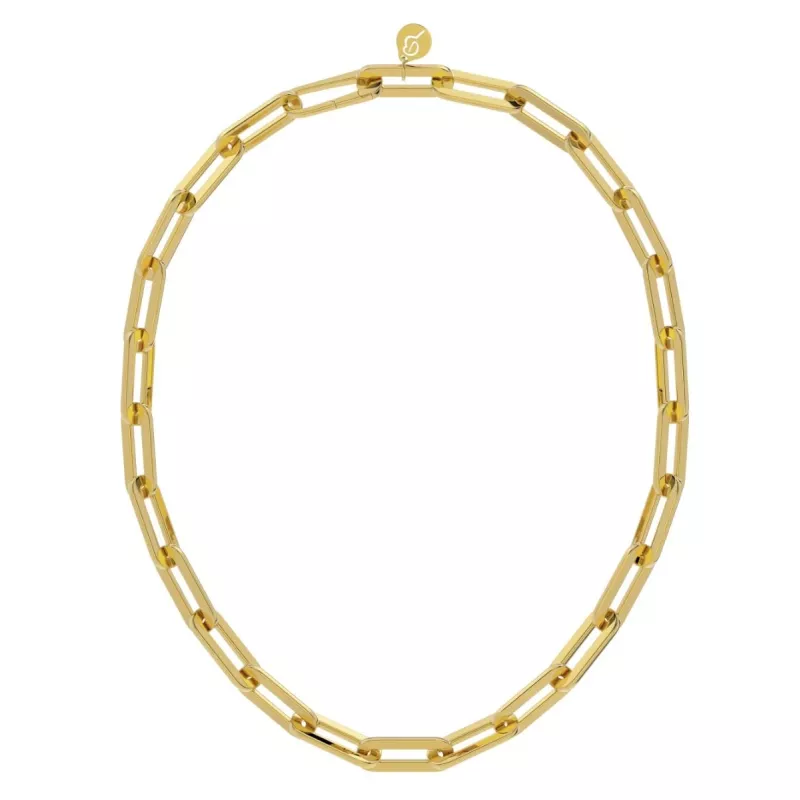 Edblad Ivy Maxi Necklace Gold 23*9mm 45cm 126262