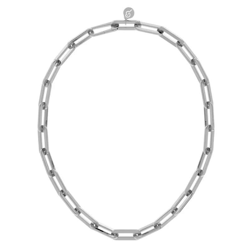 Edblad Ivy Maxi Necklace Steel 23*9mm 45cm 126263